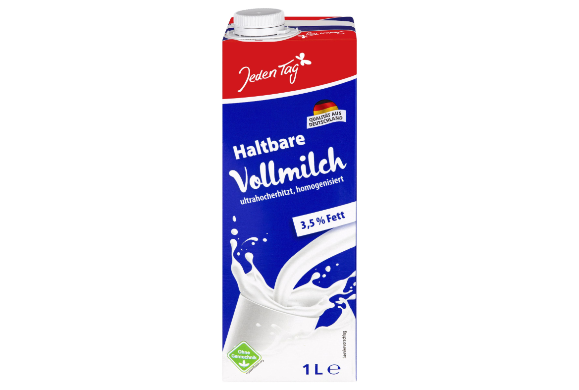 Jeden Tag H-Vollmilch 3,5% Fett