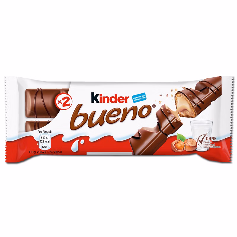 Ferrero kinder Bueno 43 g (2 Riegel)