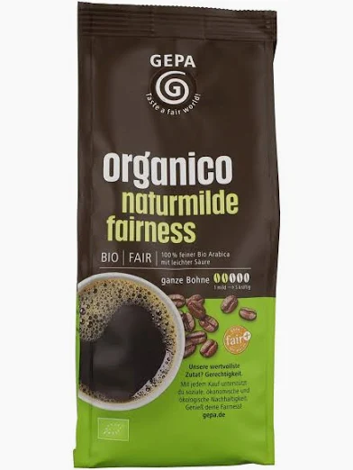GEPA Bio Organico Ganze Bohnen 250g
