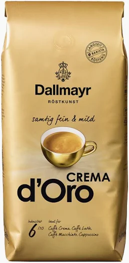 Dallmayr Crema d'Oro Mild Ganze Bohnen 1kg