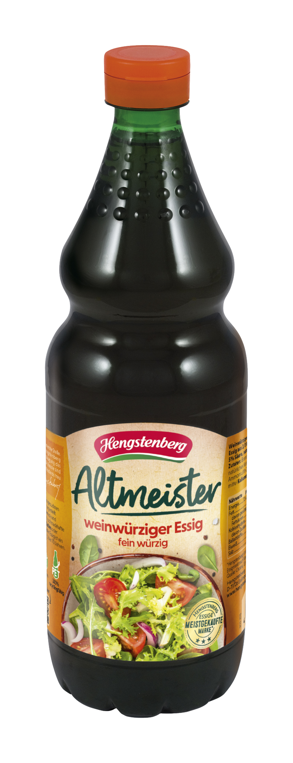 Hengstenberg Altmeister Essig 5% Säure 0,75 Liter