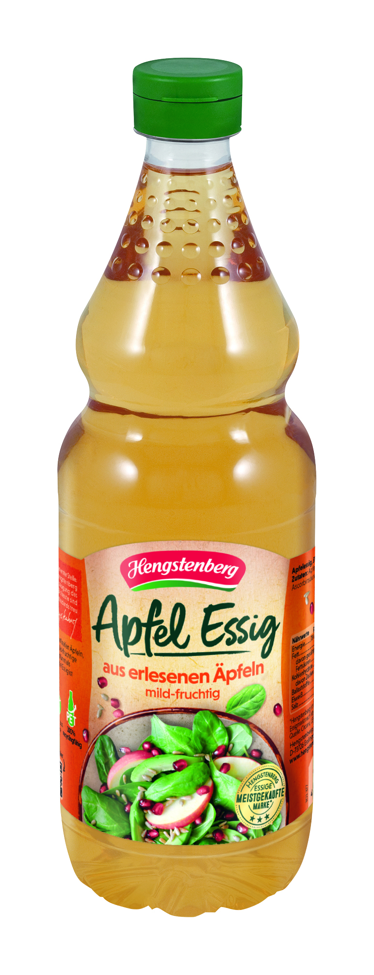 Hengstenberg Apfel Essig 5% Säure 0,75 Liter