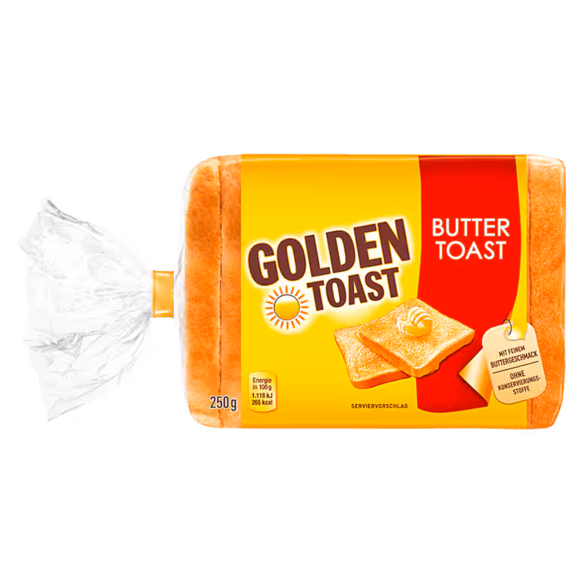 Golden Toast Butter Toast 250 g