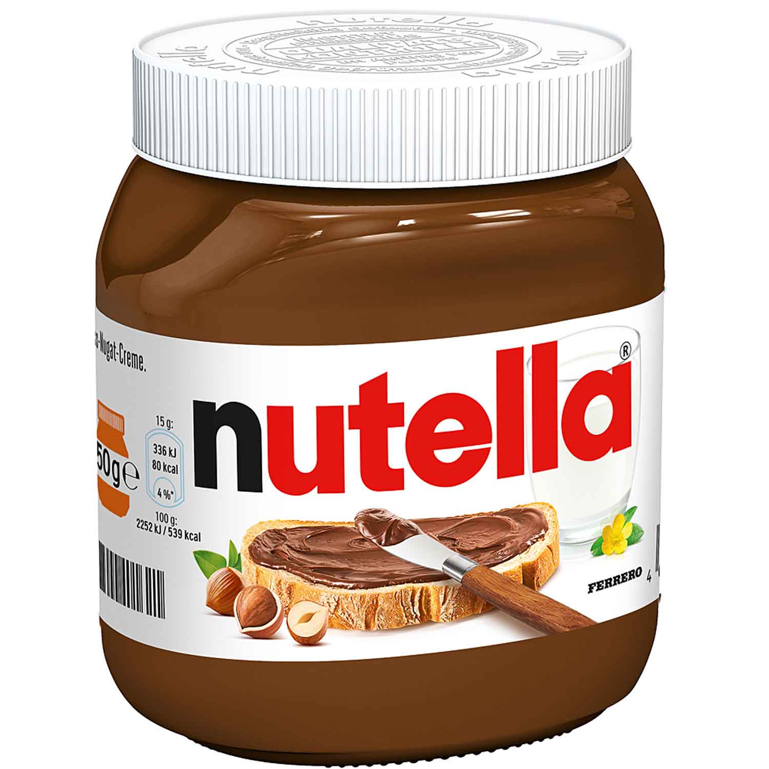 Nutella Haselnusscreme 450g