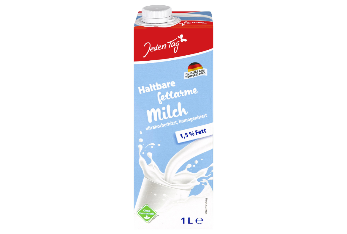 Jeden Tag H-Milch 1,5% 1 Liter
